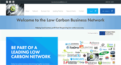Desktop Screenshot of lowcarbonbusiness.net