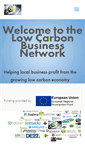 Mobile Screenshot of lowcarbonbusiness.net